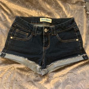 Paris Blue Dark Blue Shorts